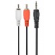 Cavo da 3,5 mm stereo a RCA, 2,5 m