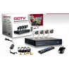 Kit sorveglianza CCTV 4 cam