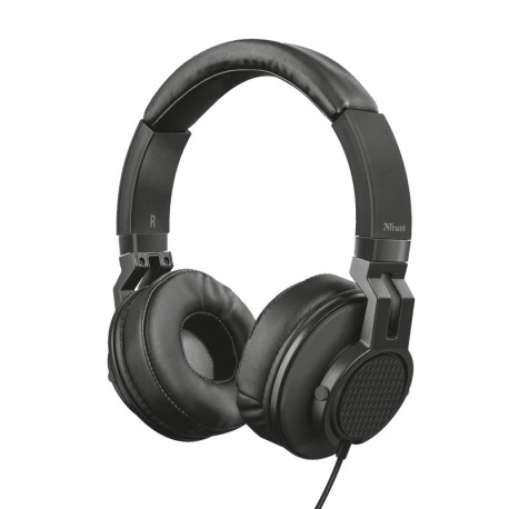 TRUST DJ-350 CUFFIE CON  MICROFONO