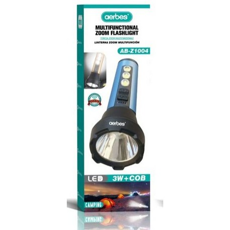 TORCIA MULTIFUNZIONE LED 3w