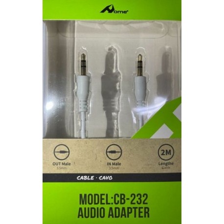 CAVO AUDIO JACK 3,5MM 2 MT