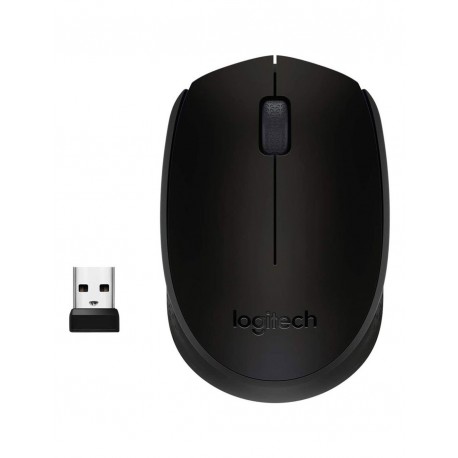 MOUSE LOGITECH  WIRELESS NERO