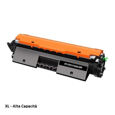 Toner Laser Comp  Rig  HP CF217A   17A Nero  CON CHIP  XL