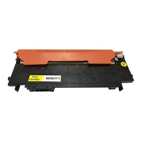 Toner Laser Comp  Rig  HP W2072A   117A Giallo Con Chip