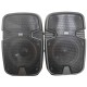 Coppia casse acustiche amplificate 8" Bluetooth/USB/SD/Radio