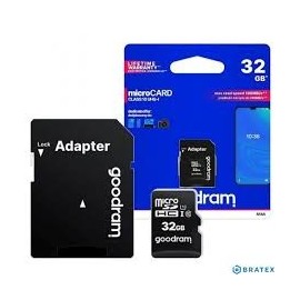 Micro-SD 32GB Goodram  classe 10