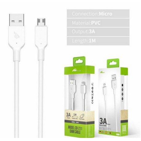 Cavo MICRO USB  1 MT 3A