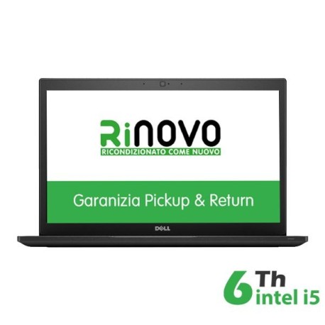 Portatile DELL LATITUDE E7480 INTEL CORE I56 GEN 14 16giga 480giga Hd ssd Windows originale 10 PRO  Refurbished Garanzia  12