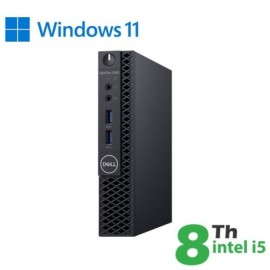 Comp. DELL OPTIPLEX 3060 MINI INTEL CORE I58XXX 16giga 480giga Hd ssd Windows originale 11 PRO  Refurbished Garanzia  12 MESI