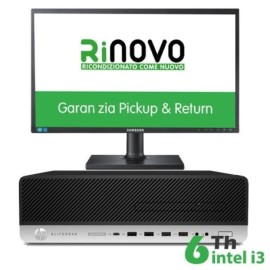 BUNDLE Comp. HP 600800 G3 SFF INTEL CORE I36GEN. + MONITOR SAMSUNG 22 S22C450 (RNBUNDLE21) PICK & RETURN