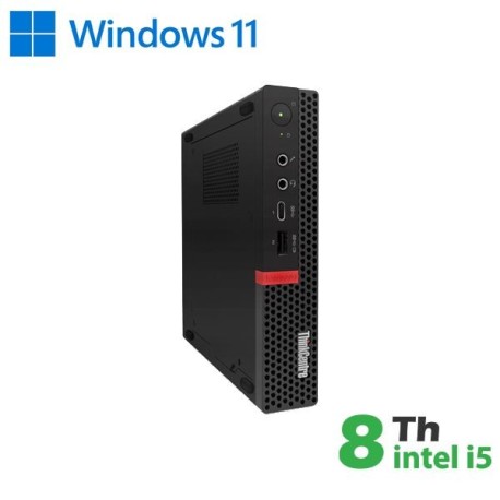 Comp. LENOVO M720Q TINY INTEL CORE I58X00T 16giga 480giga Hd ssd Windows originale 11 PRO  Refurbished Garanzia  12 MESI (RN8