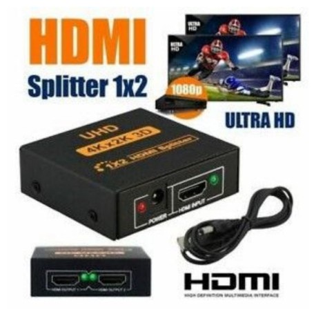 SPLITTER  HDMI 1 INGRESSO 2 USCITE