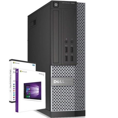 Dell Optiplex 7020 SFF Computer Intel i7-4770 Ram 16GB SSD 480GB DVD-ROM Windows 10 Office 2021  Refurbished grado A