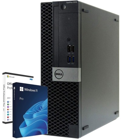 Dell Optiplex 5050 SFF Computer Intel i7-6700 Ram 8GB SSD 240GB Windows 11 Office 2021  Refurbished grado A