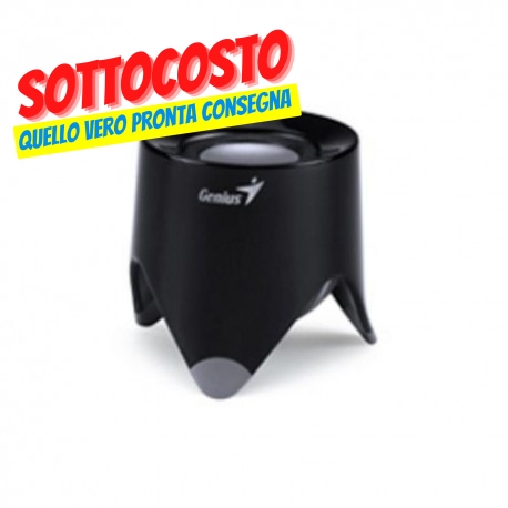 CASSE GENIUS portatili "SP-i165", 2W, rechargeable, Black