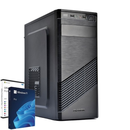 Pc fisso assemblato Teknatron Intel i7-6700 Ram 16GB SSD 1TB DVD-RW Windows 11 Office