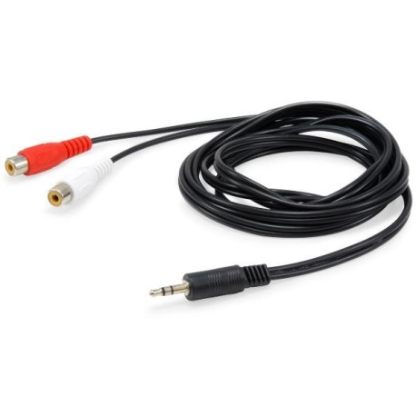 CAVO da 3.5mm a 2x RCA M/F,