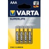 4 Batterie  mini Stilo  blister VARTA