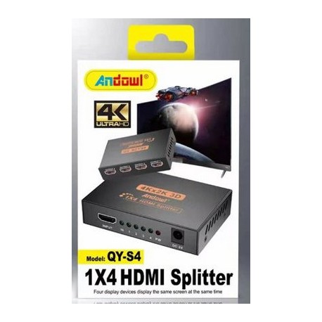 SPLITTER  HDMI  1X4