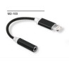 ADATTATORE IPHONE A AUDIO JACK 3.50